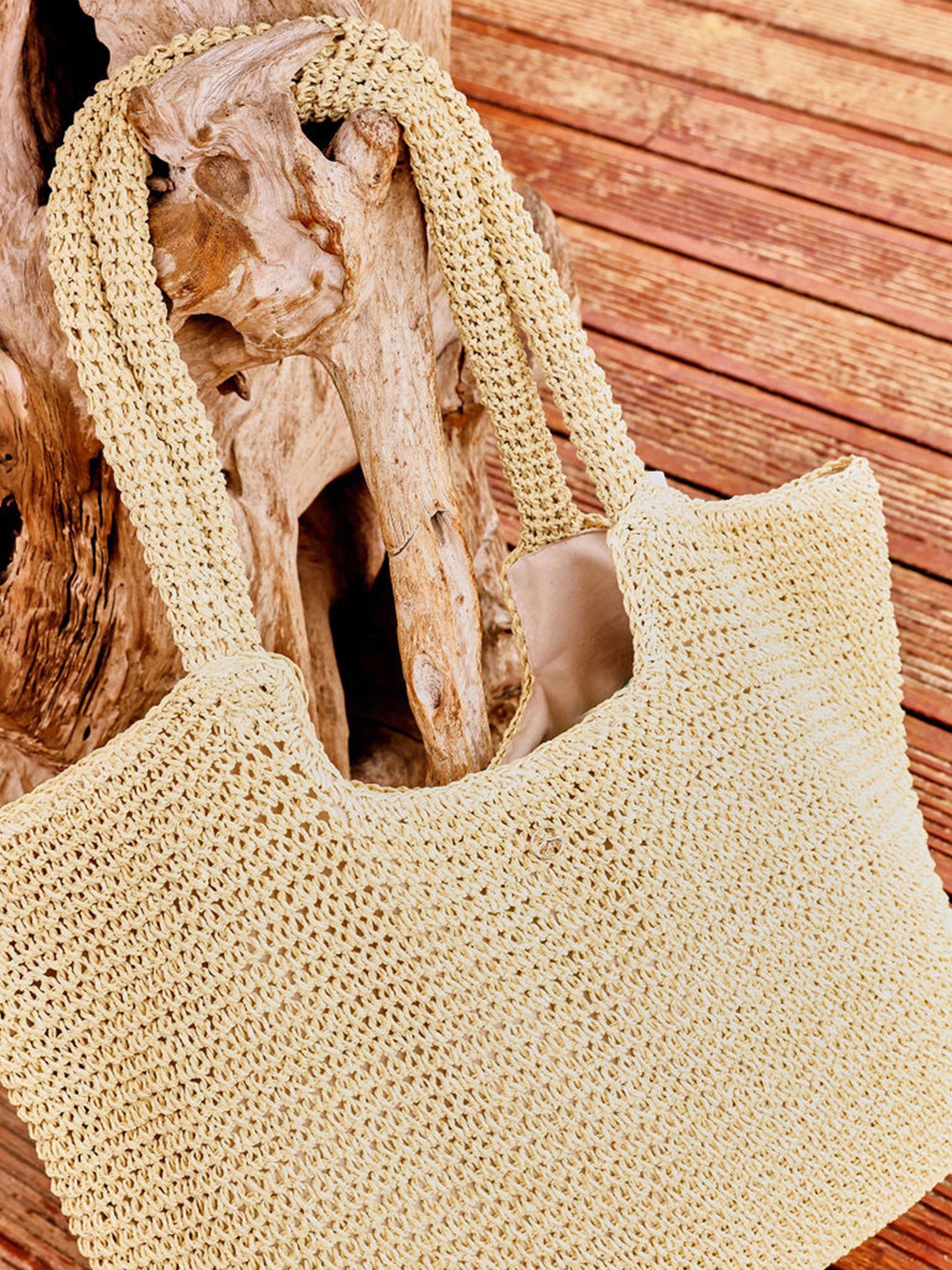 Product image 2 of 3, which shows Seaspray Dominica Woven Bag, Natural, One Size