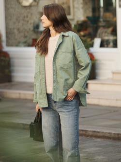 NRBY Skylar Oversized Jacket, Soft Green - view 2, Soft Green