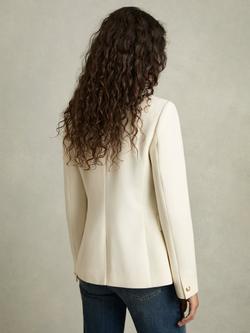 Reiss Petite Tally Double Breasted Jacket, White - view 2, White
