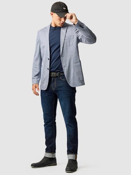 Rodd & Gunn Anchorage Lyocell Wool Blend Slim Fit Blazer, Houndstooth - view 2, Houndstooth