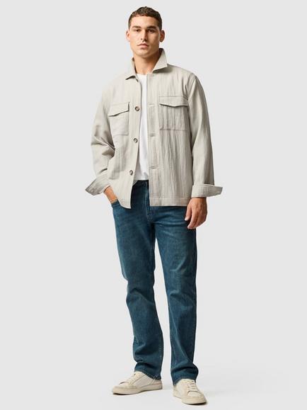 Rodd & Gunn Buckleton Italian Wool Blend Shacket, Beige - view 2, Beige