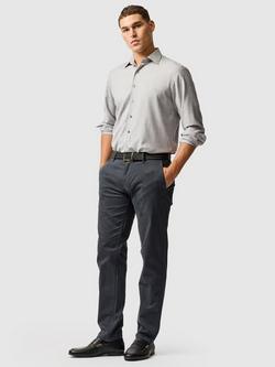 Rodd & Gunn Esk Valley New Zealand Merino Wool Slim Fit Long Sleeve Shirt - view 2, Ash