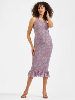 Ripe Skipper Asymmetric Maternity Dress, Multi, Multi