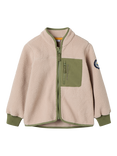 Polarn O. Pyret Kids' Teddy Jacket, Natural