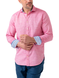 KOY Cotton Linen Blend Regular Fit Shirt