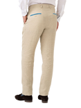KOY Linen Wool Silk Blend Trousers