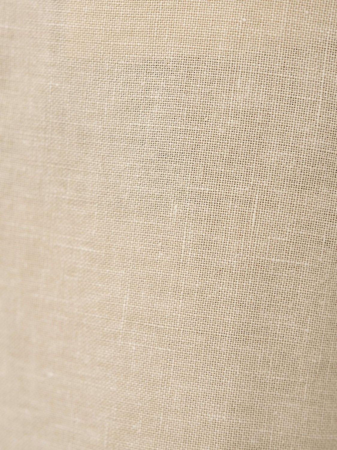 Product image 8 of 8, which shows KOY Linen Wool Silk Blend Trousers, Natural Beige, W30/L34