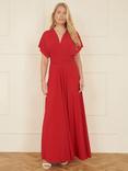 Yumi Stretch Multiway Maxi Dress, Green, Red