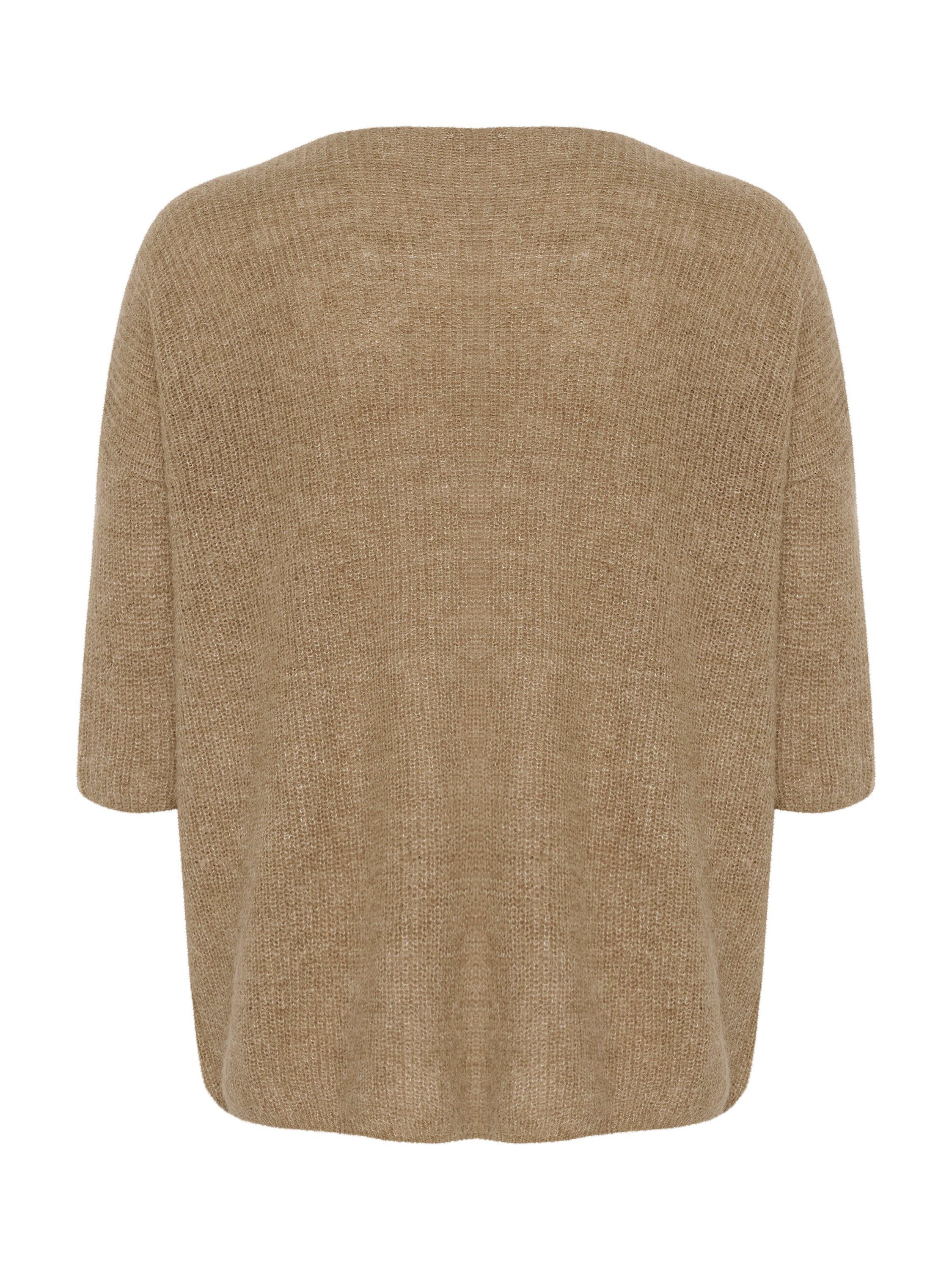 Product image 6 of 6, which shows Soaked In Luxury Tuesday Wool Rich Jumper, Neutral, L