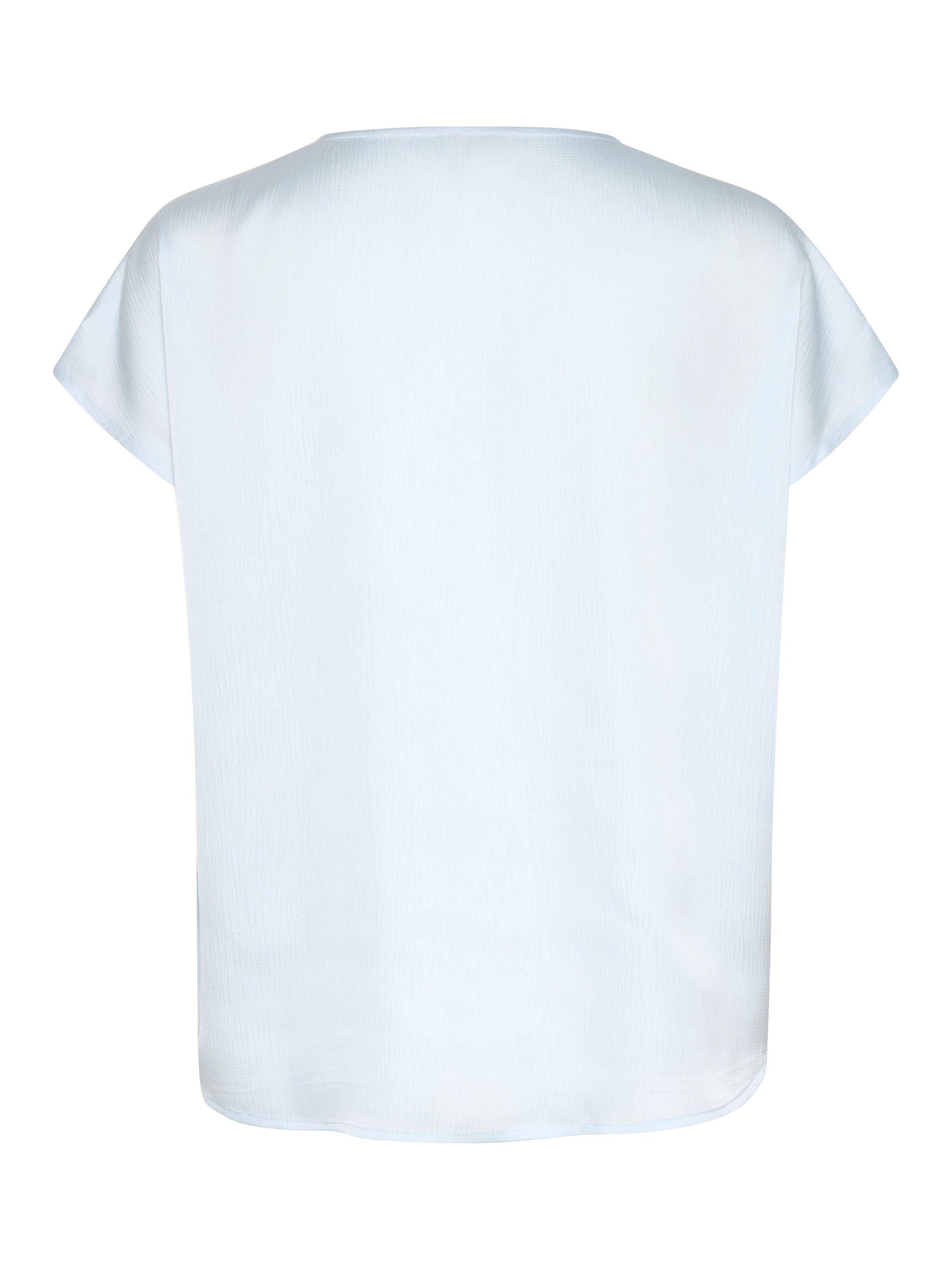 Product image 6 of 6, which shows Soaked In Luxury Ioana V-Neck Top, Nantucket Breeze, S