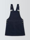 John Lewis Kids' Corduroy Pinafore Dress, Navy