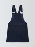 John Lewis Kids' Corduroy Pinafore Dress, Navy