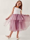 Monsoon Kids' Flower Girl Dress, Pink