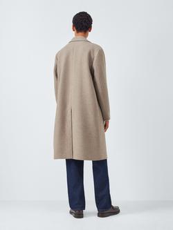 Kin Single Breasted Coat - view 2, Stone