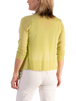 chesca Multiway Lightweight Cardigan - view 2, Lime