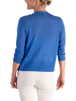 chesca Multiway Lightweight Cardigan - view 2, Blue