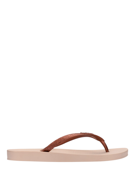 Ipanema Anatomic Flip Flops, Beige/Copper, Beige/Copper