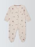 John Lewis Baby Woodland Animals Sleepsuit, Neutral
