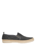 Dune London Fisherr Fabric Espadrille Shoes, Grey