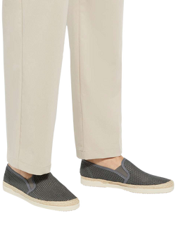 Dune London Fisherr Fabric Espadrille Shoes - view 2, Grey