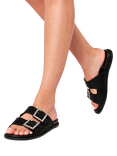 Paradox London Verity Hand-Woven Flat Sandals