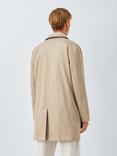 John Lewis Cotton Blend City Mac, Stone