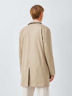 John Lewis Cotton Blend City Mac - view 2, Stone