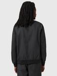 AllSaints Bassett Reversible Bomber Jacket, Black