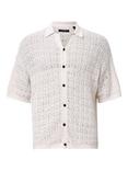 AllSaints Loire Cotton Linen Blend Cardigan, Ecru