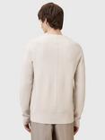 AllSaints Statten Regular Fit Crew Neck Jumper, Cloudy White