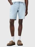 AllSaints Switch Slim Fit Denim Shorts, Blue Light