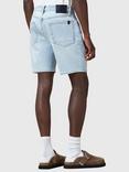 AllSaints Switch Slim Fit Denim Shorts, Blue Light