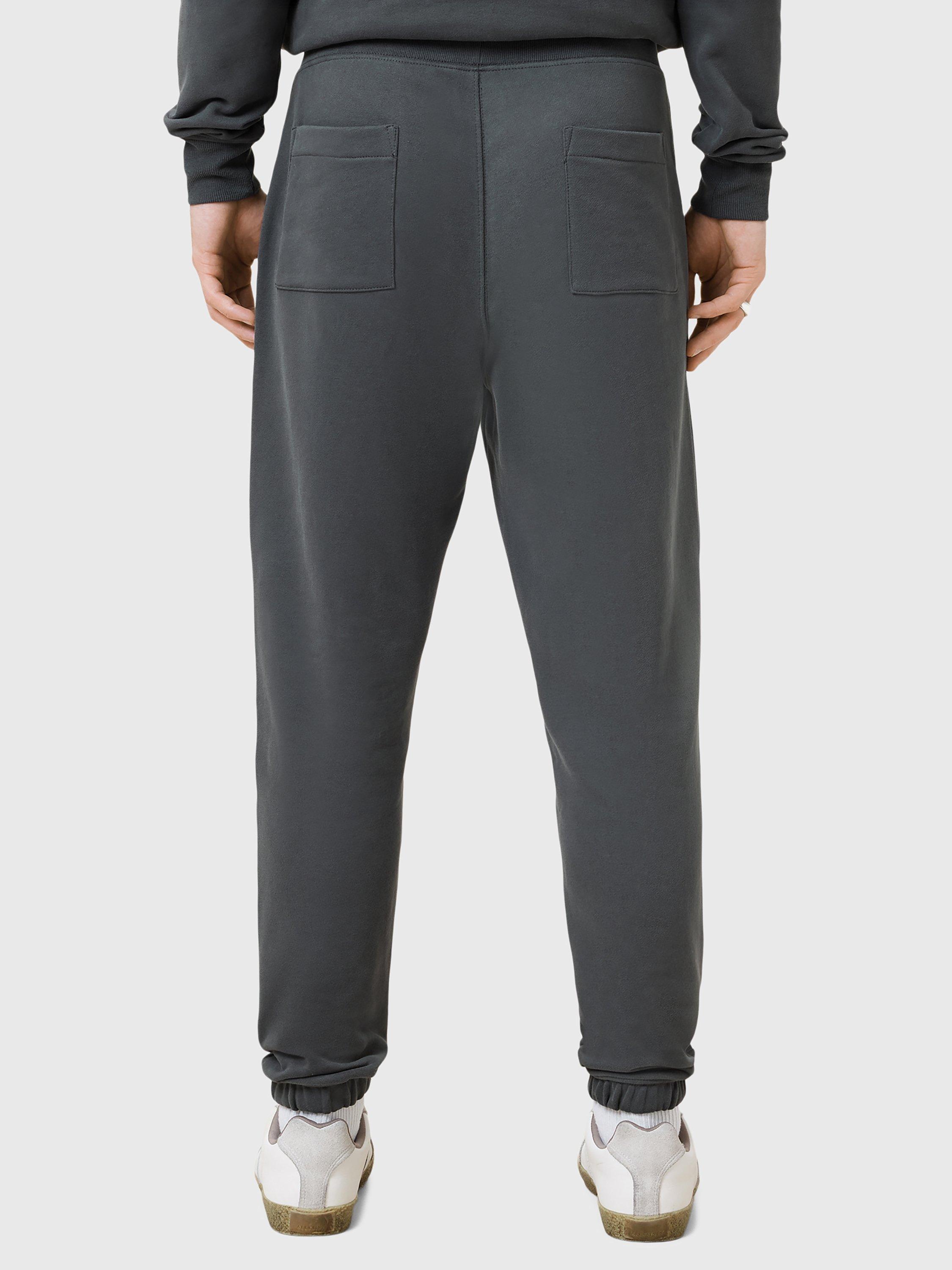 Product image 2 of 7, which shows AllSaints Raven Organic Cotton Joggers, Carter Grey, L