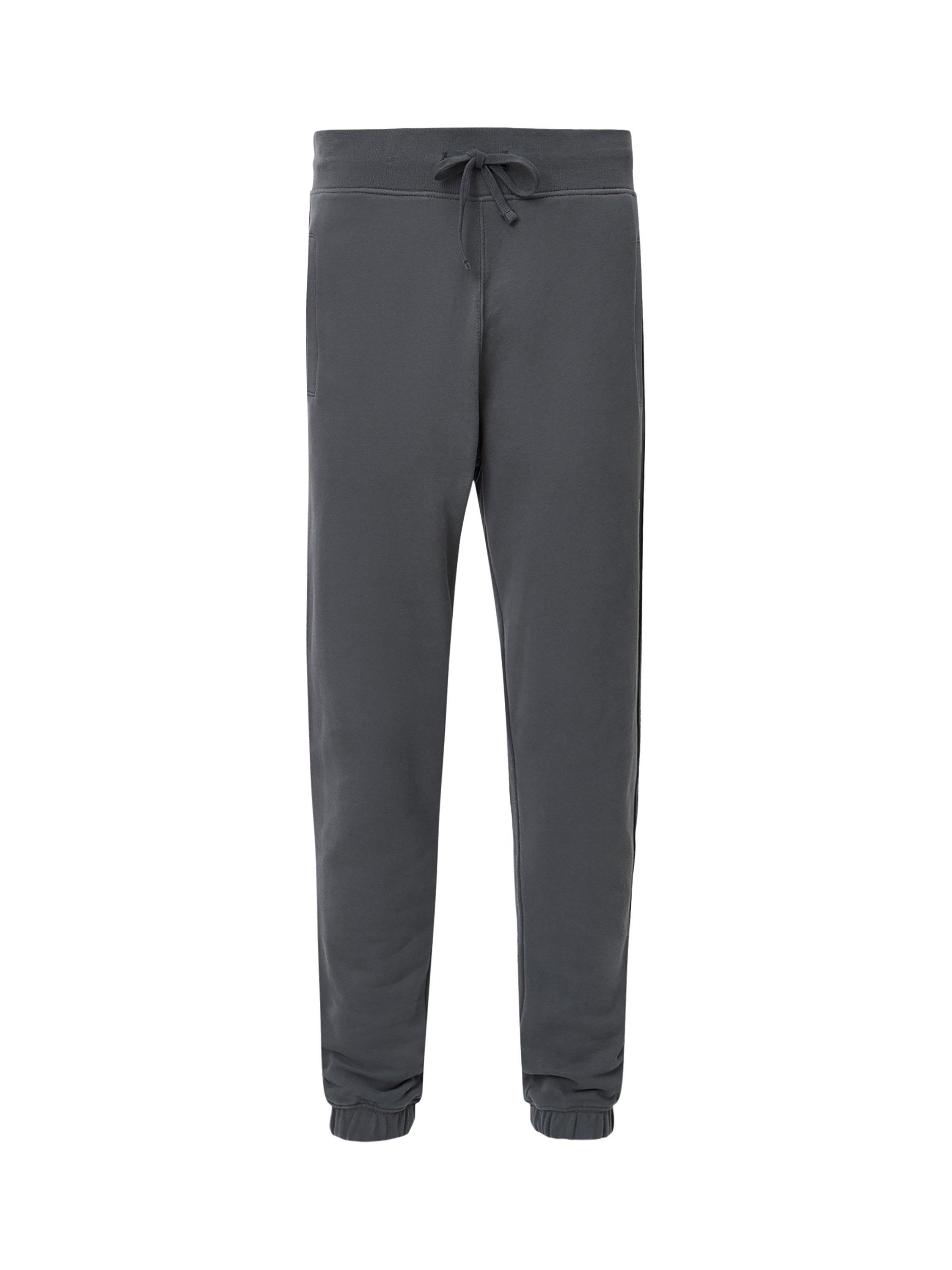 Product image 4 of 7, which shows AllSaints Raven Organic Cotton Joggers, Carter Grey, L