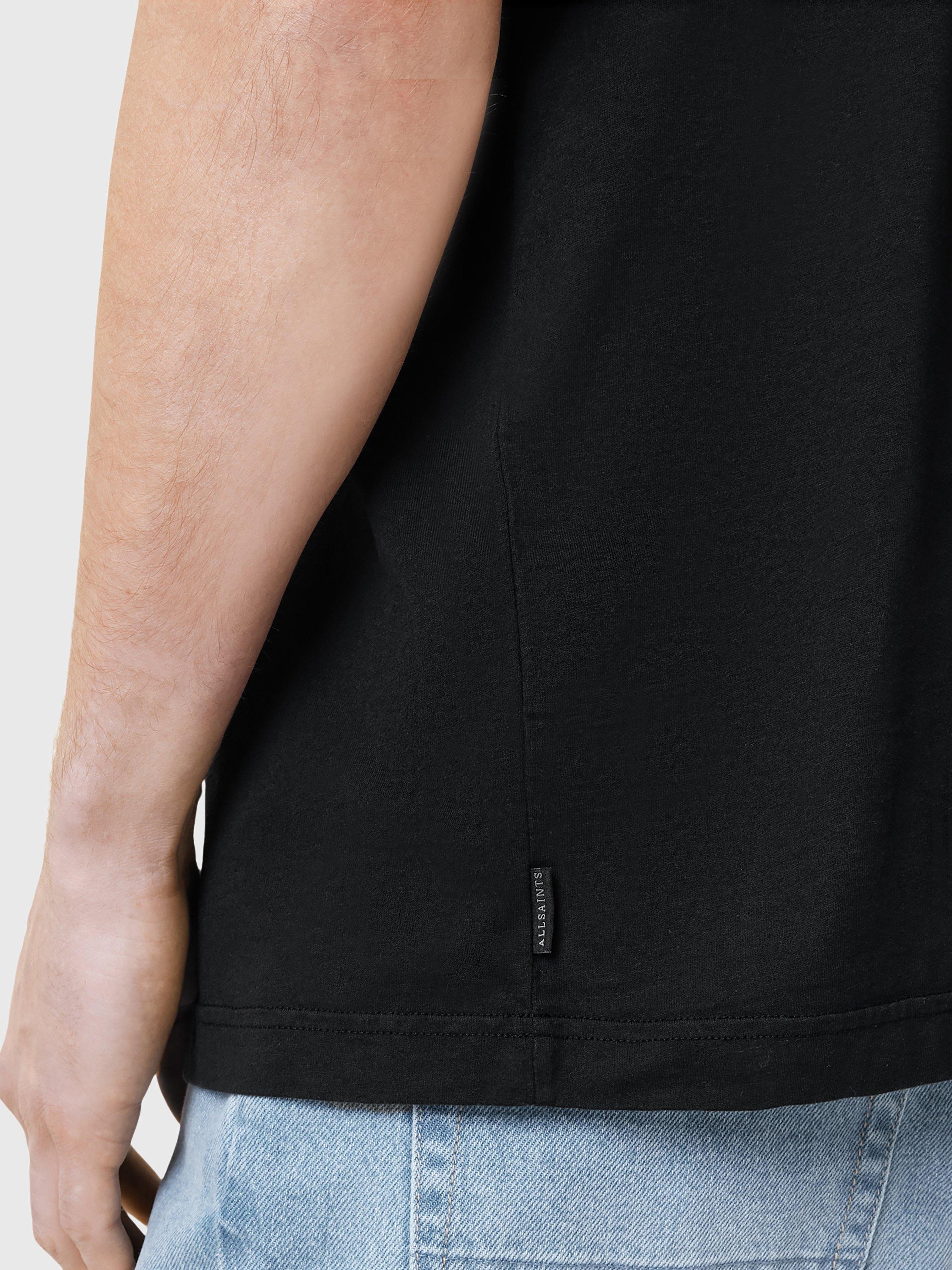 Product image 7 of 8, which shows AllSaints Sonny Oversized T-Shirt, Black, L