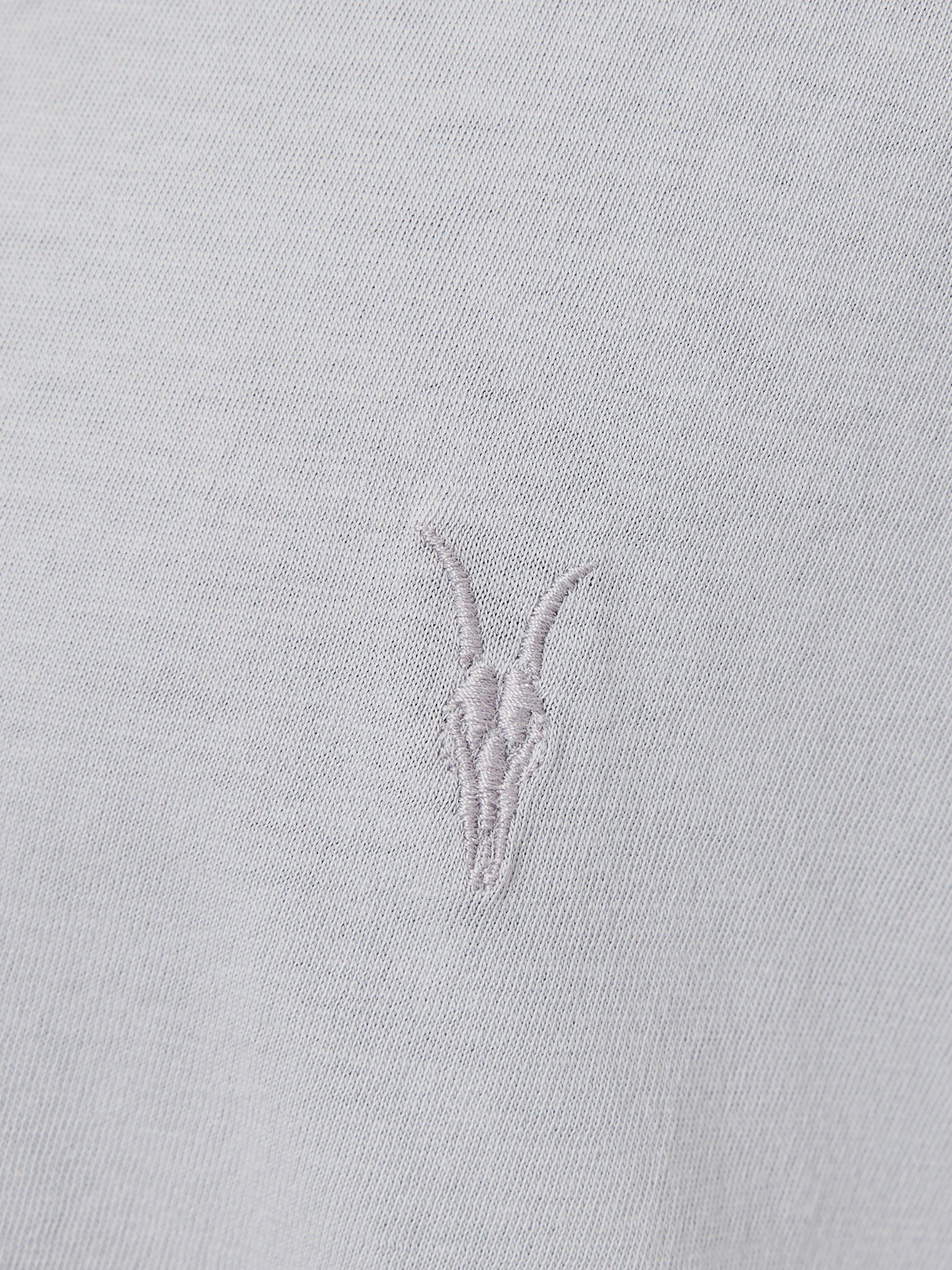 Product image 8 of 8, which shows AllSaints Tonic Slim Fit Crew Neck T-Shirts, Pack of 3, White/Green/Grey, L