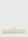 AllSaints Dune Sliders, Chalk White