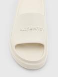 AllSaints Dune Sliders, Chalk White
