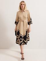 【PHASE EIGHT】Philippa Long Sleeve Midi Dress ミディドレス Philippa Long Sleeve Midi Dress | Phase Eight ROW |