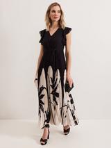 【関税込】PhaseEight ドレス☆Petite Emre Dress, Black/Multi Phase Eight Petite Emre Dress, Black/Multi