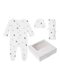 Rosa & Blue Baby Koala Arrival Gift Set, White
