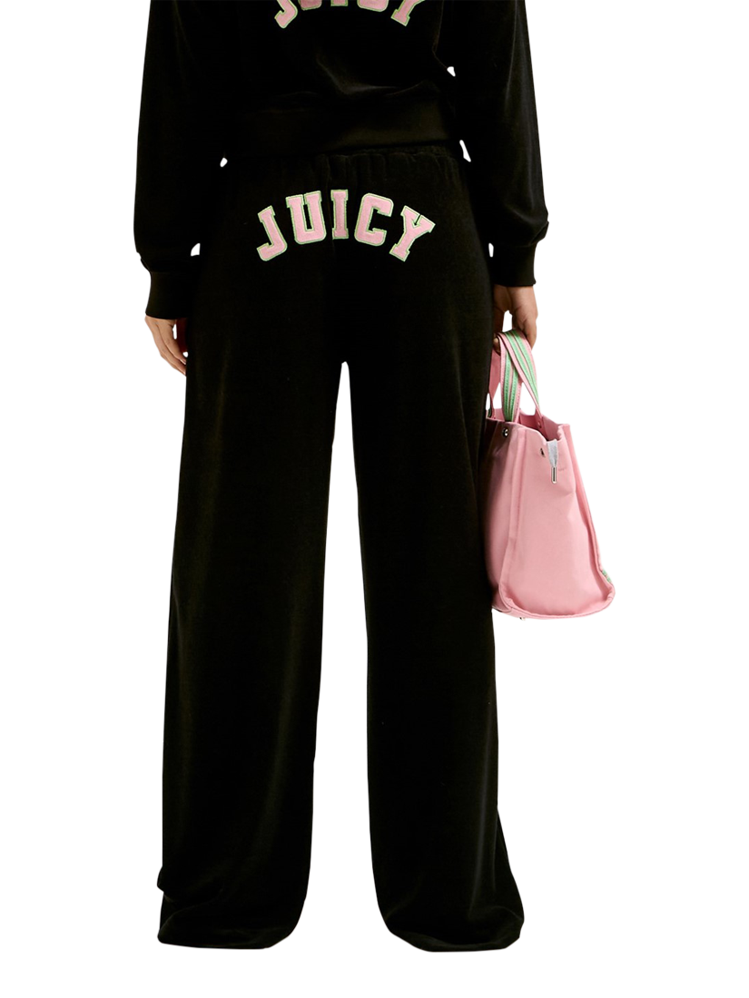 Product image 2 of 7, which shows Juicy Couture Regan Logo Joggers, Black, XS