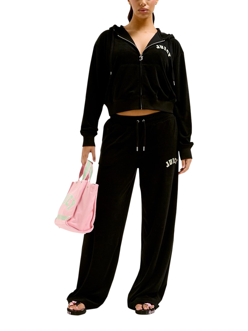 Product image 4 of 7, which shows Juicy Couture Regan Logo Joggers, Black, XS