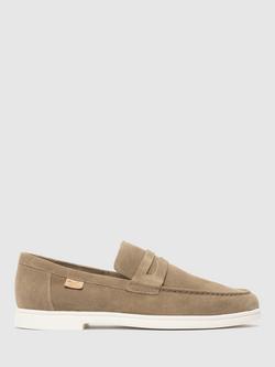 Rodd & Gunn Marsden Bay Suede Loafers, Sand