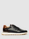 Rodd & Gunn Peria Leather Trainers, Navy