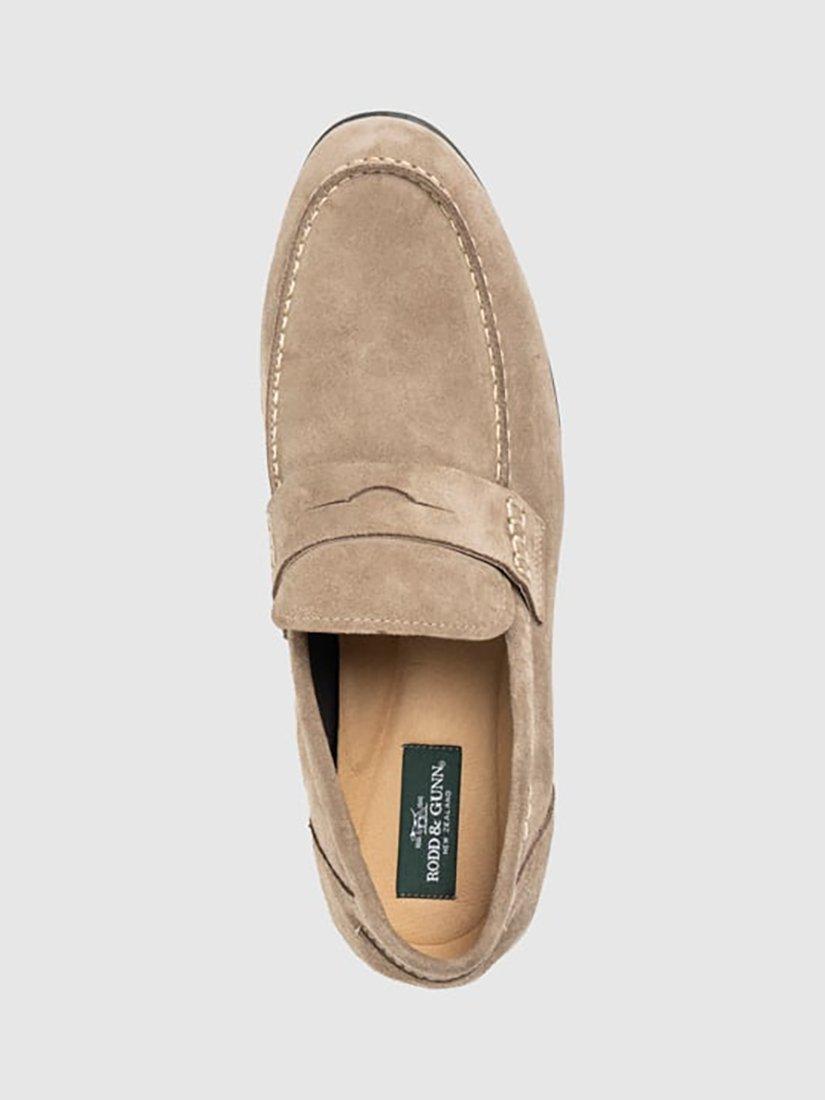 Product image 5 of 6, which shows Rodd & Gunn St James Suede Loafers, Sand, 6