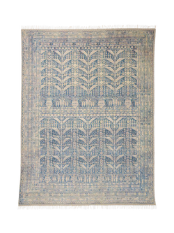 West Elm Gabi Reversible Rug, Indigo, Indigo