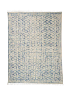 West Elm Gabi Reversible Rug, Indigo - view 2, Indigo