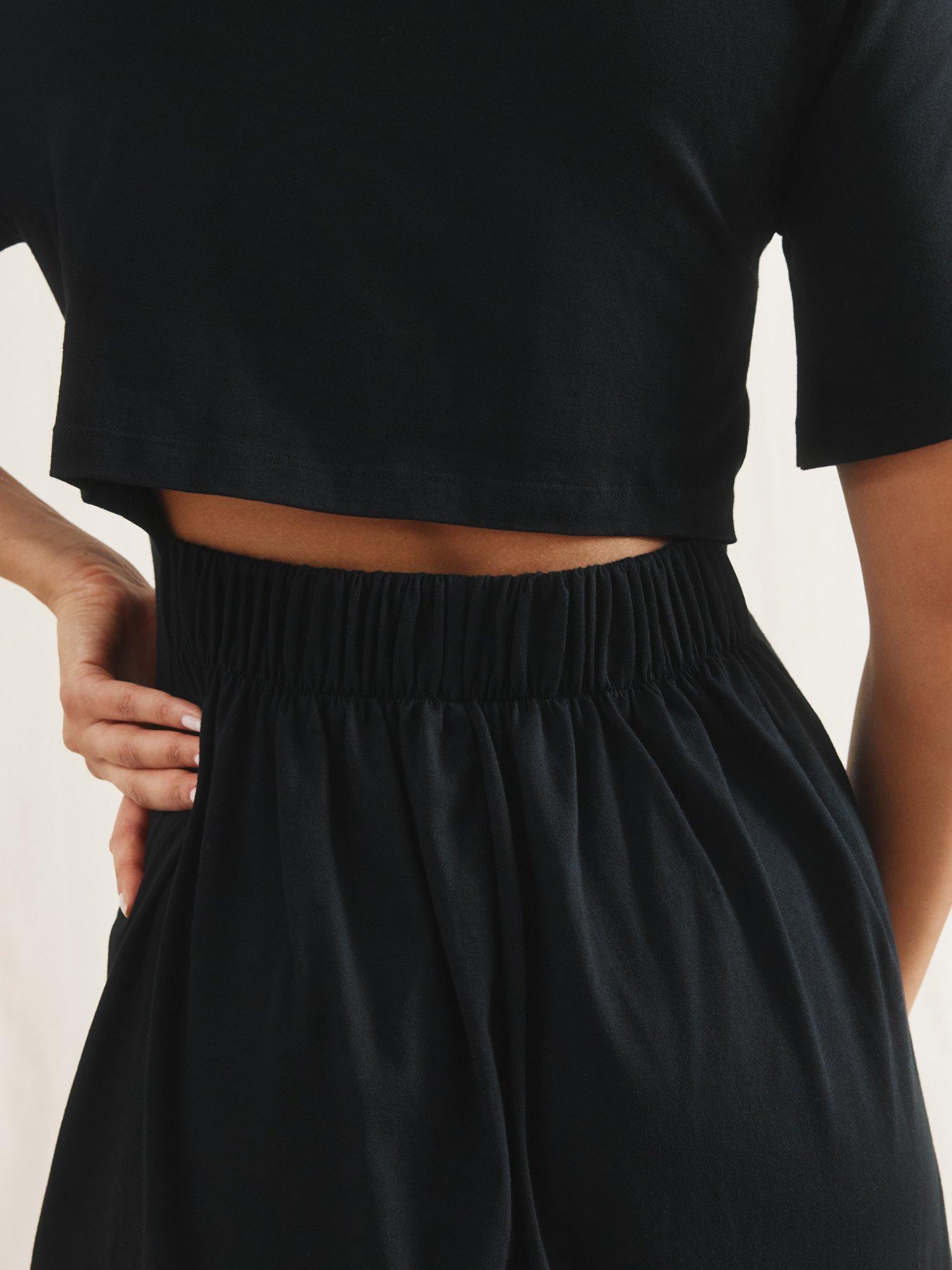 Product image 4 of 5, which shows Albaray Open Back Jersey Dress, Black, 8