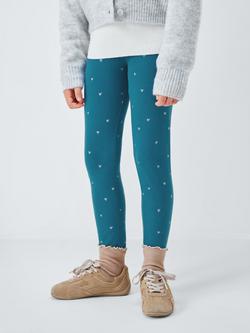 John Lewis Kids' Glitter HRT LEGS , Multi, Multi